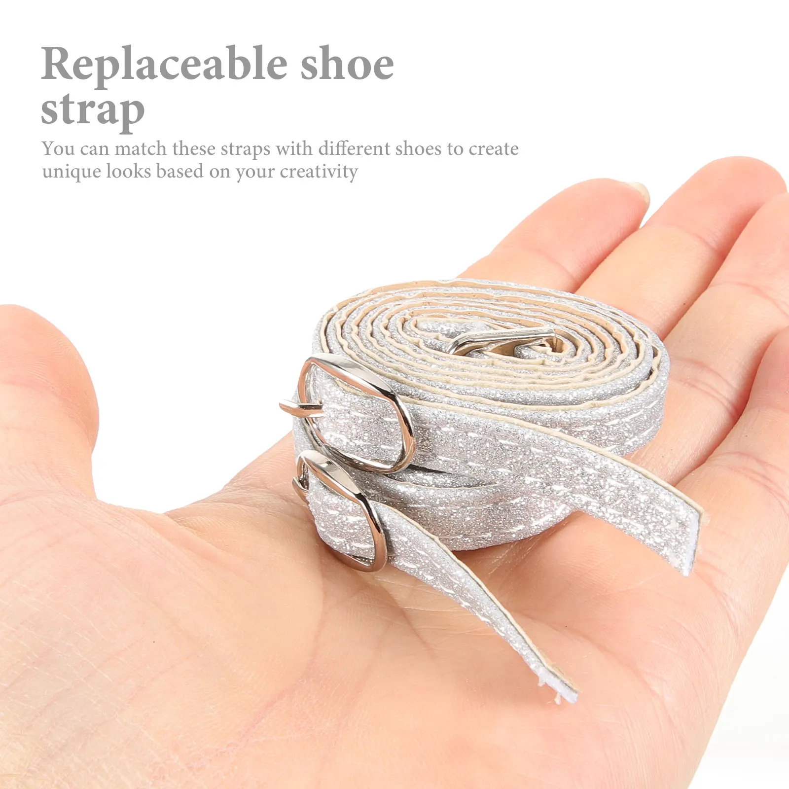 

High Heel Sandals Detachable Shoe Straps Ankle for Heels Pu Replacement