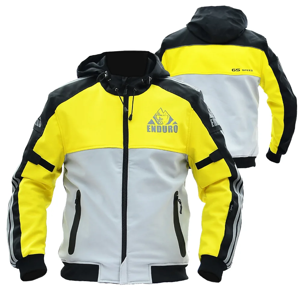 New Spring and Autumn Motorcycle Riding Clothes Men\'s Leisure Commuting Wind and Fall Proof Motorcycle Riding Equipment