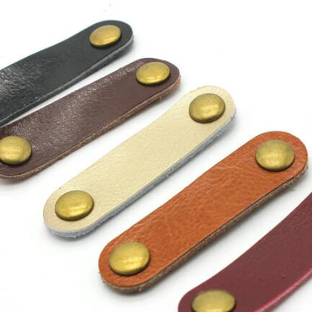 

10pcs Earphone Winder Premium Cable Organizer for Cords Belts Wire Manager Durable Snap Button Easy Use Cell Phone USB