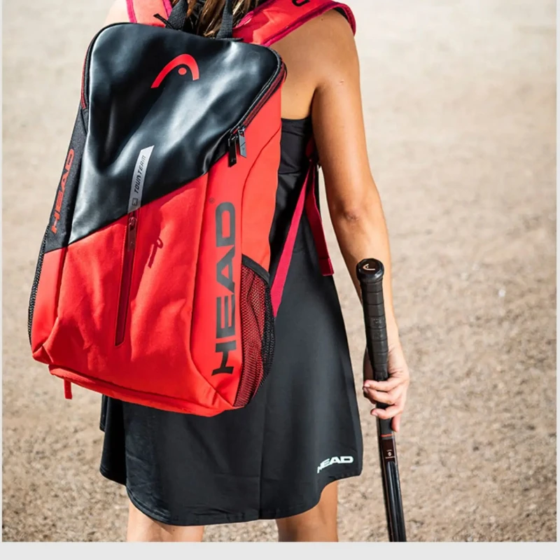 HEAD Tour Team Series 25L Tennis Racket Bags for Men Women Original Comfortable Backpack with Shoe Storage 2 Rackets