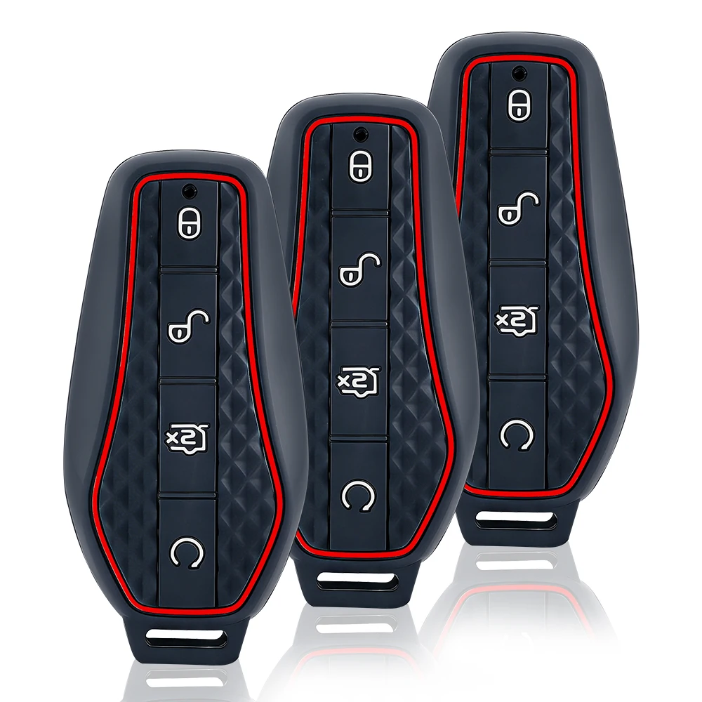 Soft Silicone Key Fob Cover for BYD Han/Tang/Qin/Song - Image 3