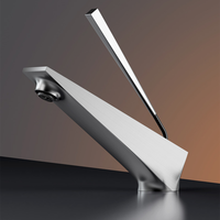 Basin Faucets Simple handle Design Black/Gold/Gun Gray/Chrome Hot & Cold Mixer Copper Washbasin Sink Taps Bathroom Accessories