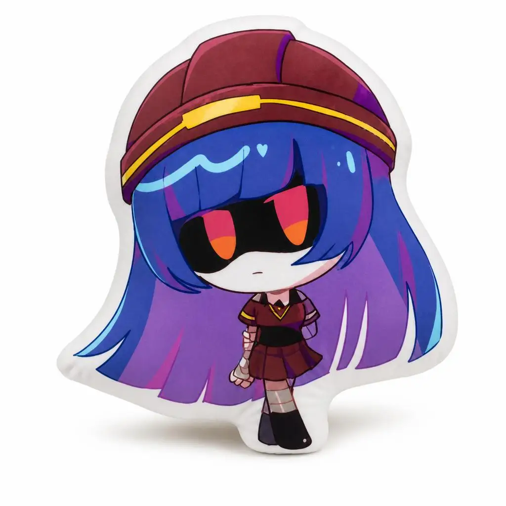 Murder Drones Uzi Doorman Drone Anime Chibi Robot Plush Pillow Cushion Irregular Stuffed Throw Pillow Home Decor Gift Sofa Bed