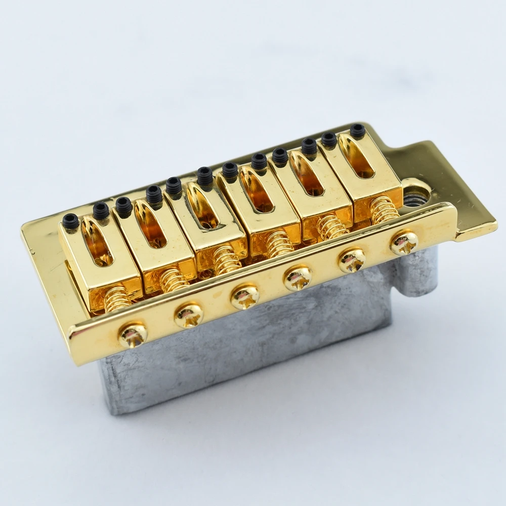 1 Set  Electric Guitar Tremolo System Bridge - Gold