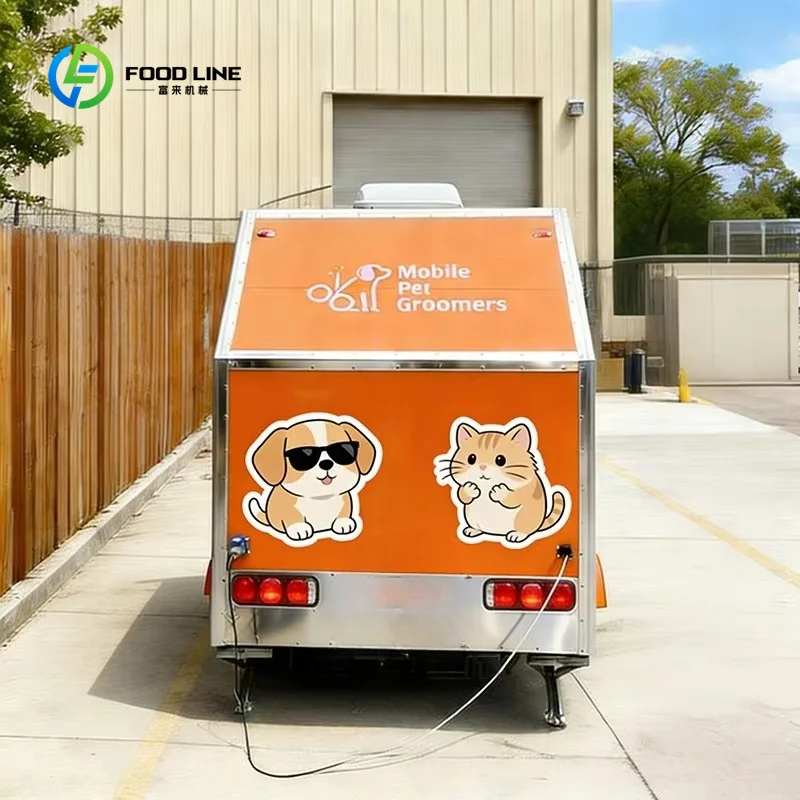 Customized Factory Direct Grooming Pet Truck with Luxury Interior Advanced Lighting and Ventilation Systems