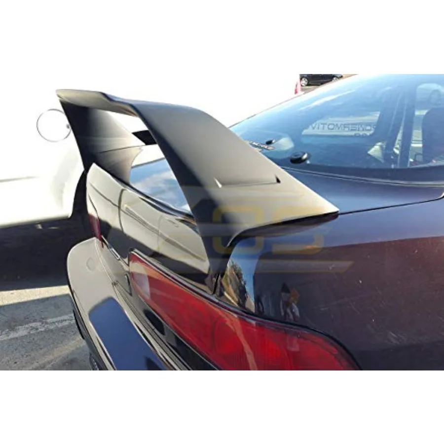 Voor 1994-2001 Acura Integra DC2 Modellen Mugen Gen.1 Stijl ABS Plastic Mat Zwart Kofferbak Deksel Hoge Vleugel Spoiler SPOILER-002-A