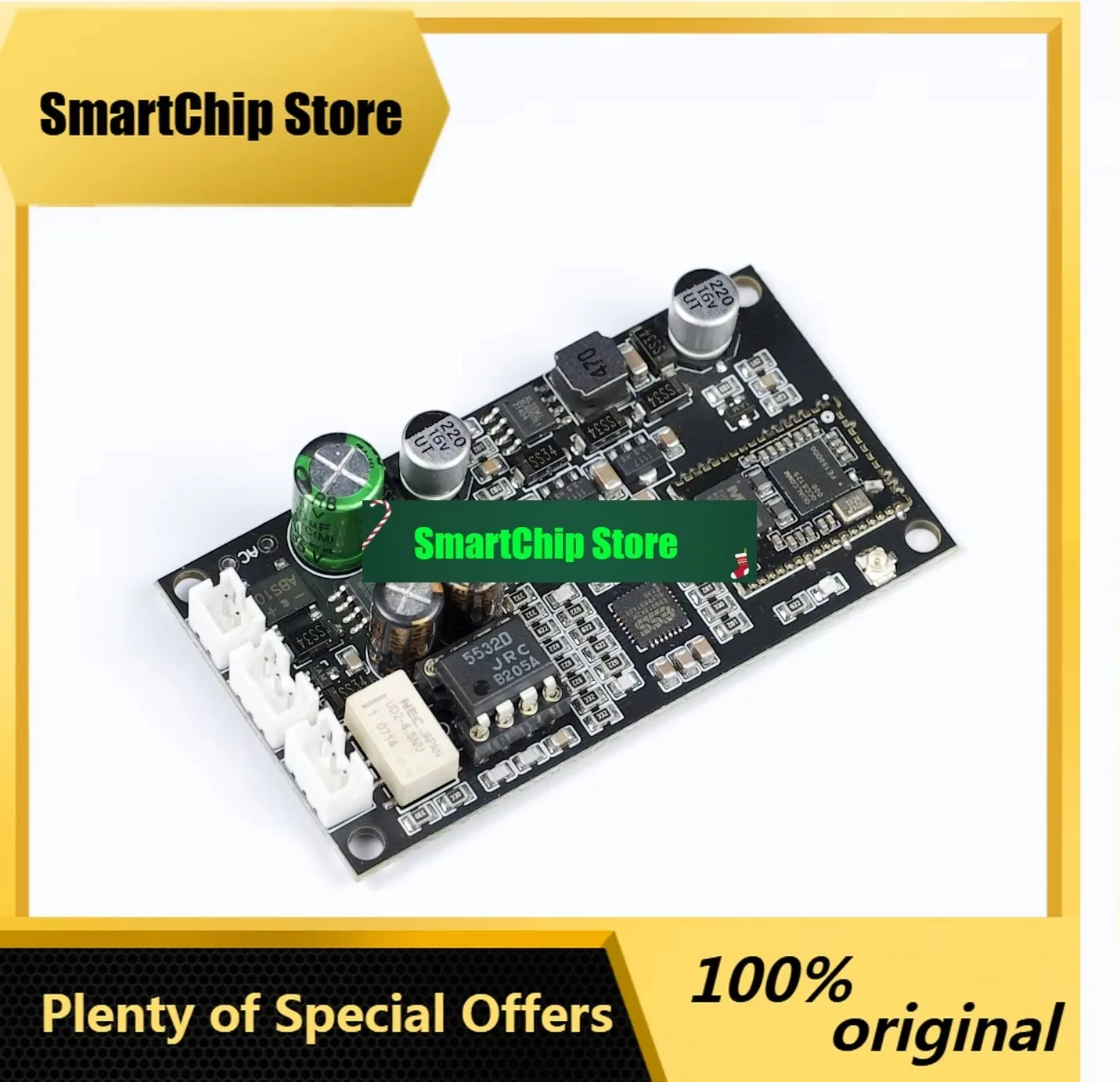 SmCpEs9018k2m 5.1 Decoder Board Qcc5125 Lossless Receiver Es9038 Module Super Csr8676 5.0