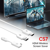 CS7 1080p Wireless Video Receiver Transmission Device HDMI Extender Plug-And-Play Long-Distance Phone Computer Screen Projector