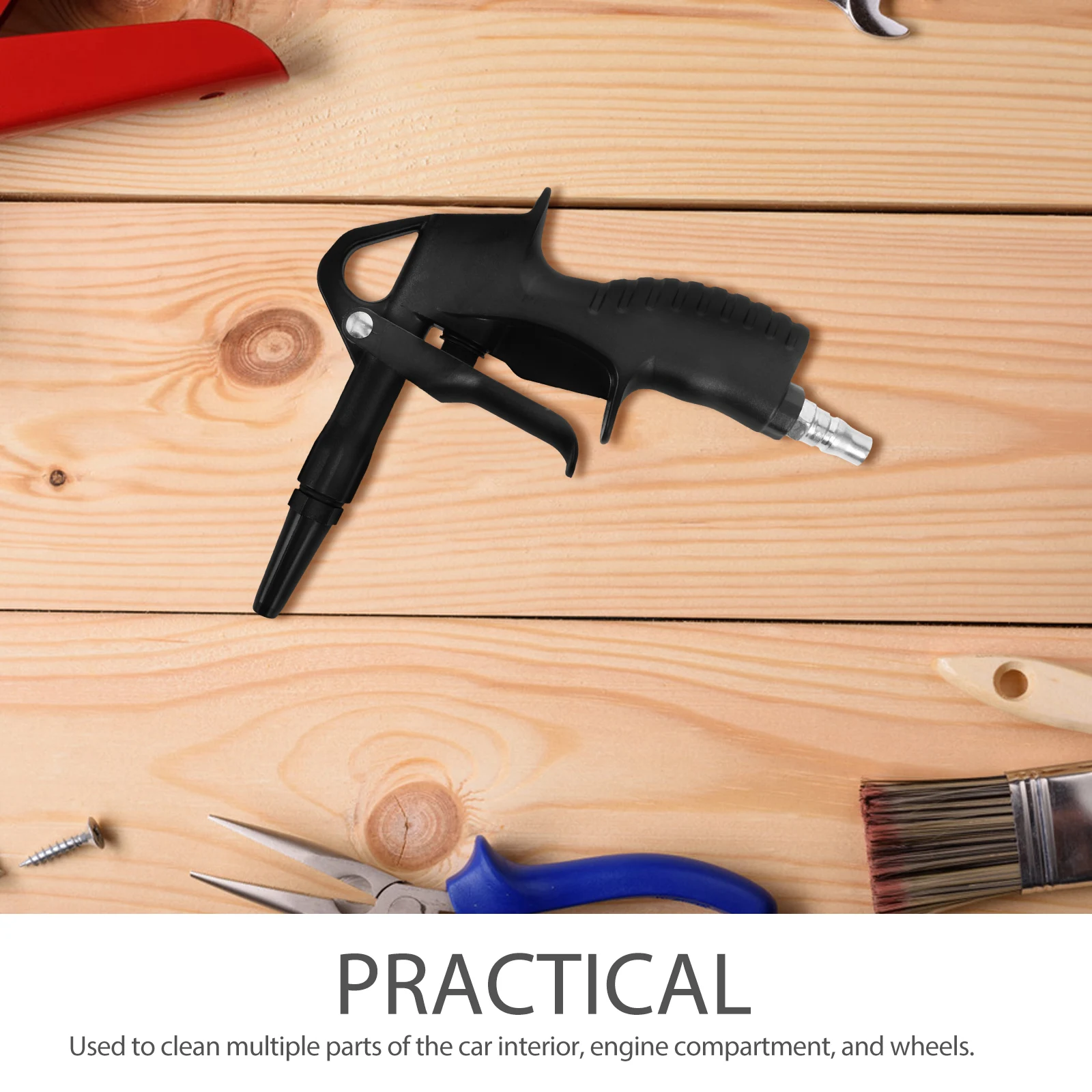 

Auto Dust Blower Car Air Duster Powerful Compact Lightweight Cleaning Tool for Interior Engine Dashboard Seats Vehicle Air