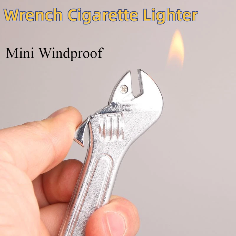 

New Wrench Creative Shape Mini Windproof Lighter Novelty Cigarette Lighters & Smoking Accessories Factory Direct Sale Cigarette