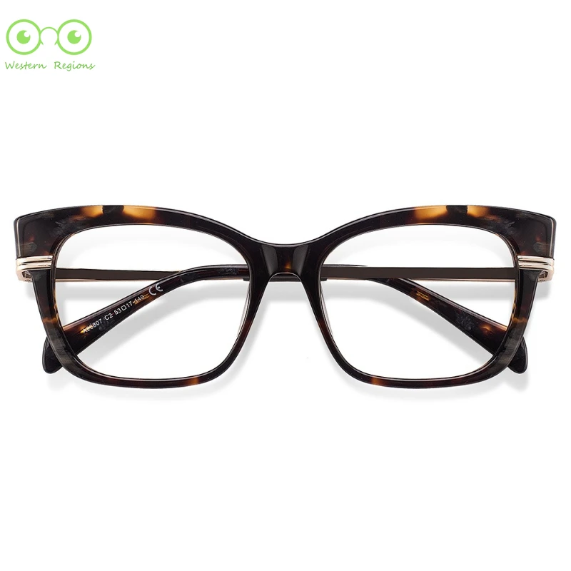 

2026 New Retro Men Tortoiseshell Polygonal Acetate Glasses Ultra-Light Classic Women Fashionable Commuting Personalized Frame
