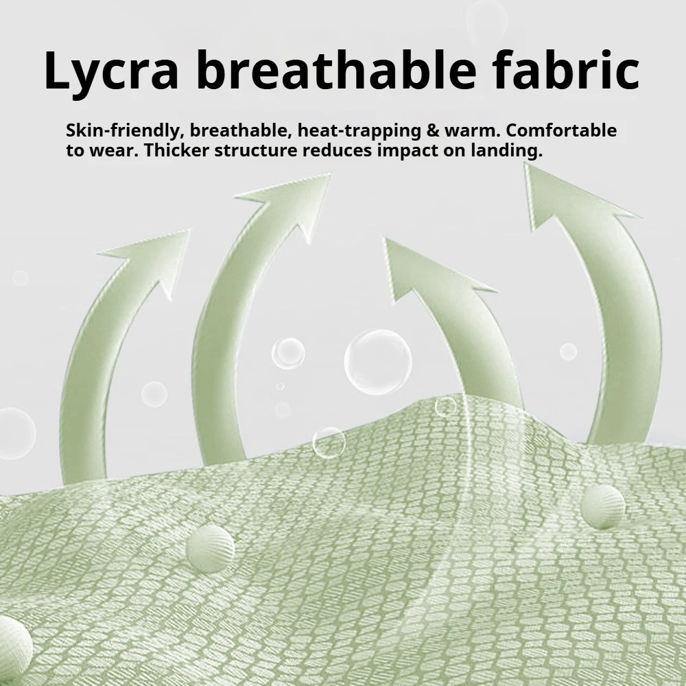 شورت احترافي للتزلج على الجليد للبالغين والرجال والنساء - سروال داخلي مبطن واقٍ مع وسادة على شكل عظمة ذيل الورك #5