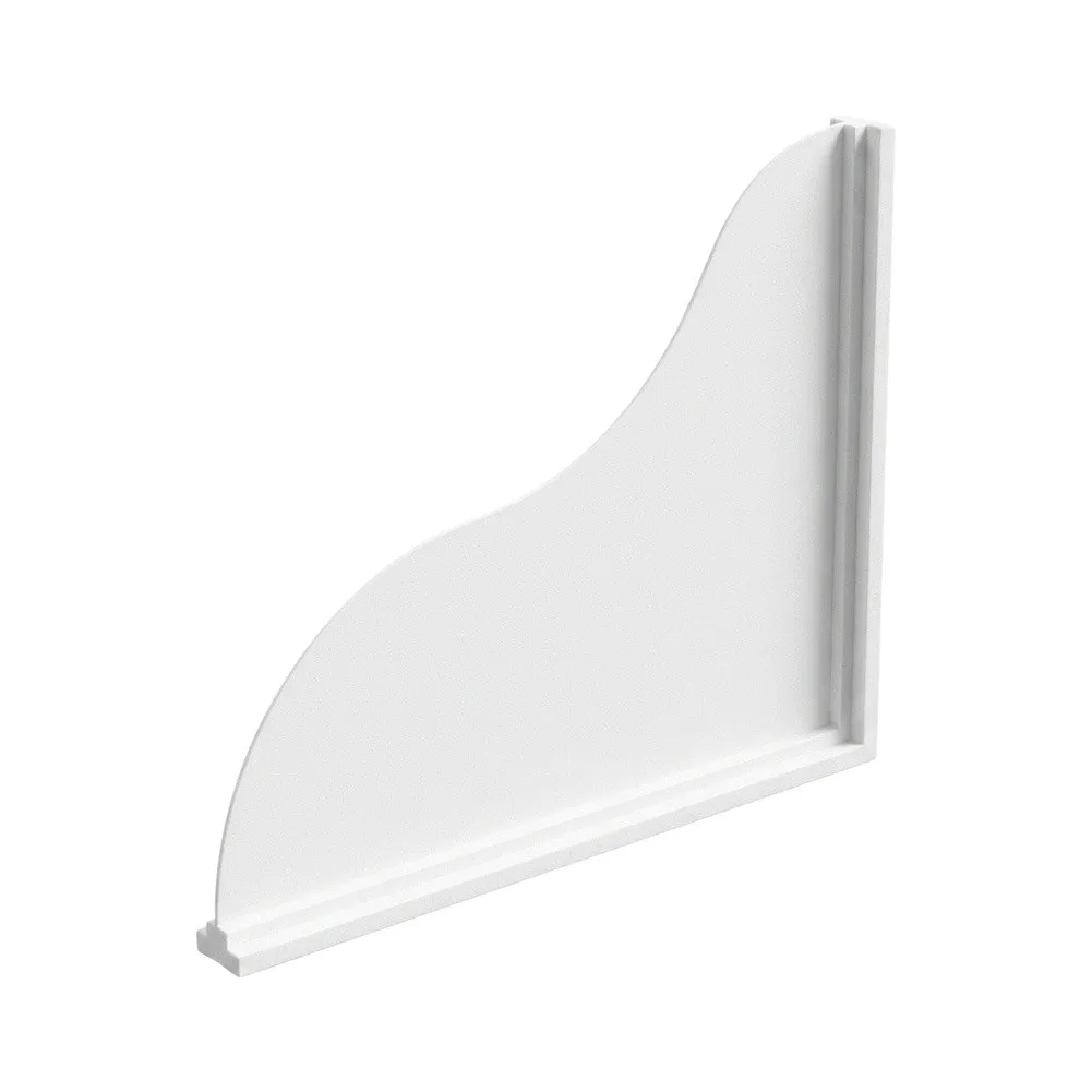 Shower For Splash Guard Kit with Dual Function Design to Serve Both Tub and Shower Enclosure Applications Effectively
