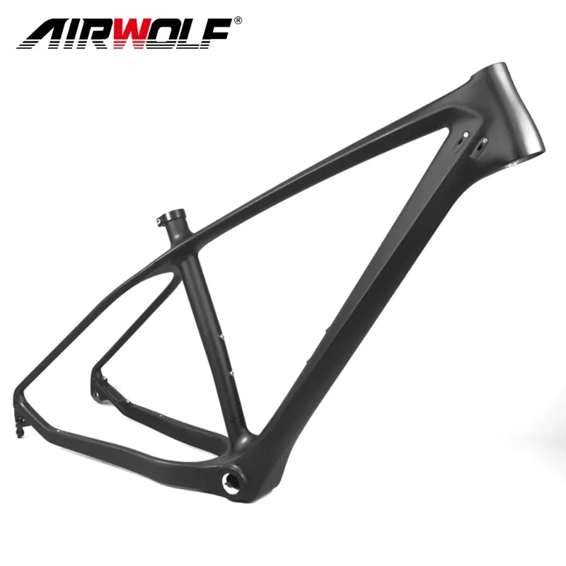 Airwolf 26er Carbon Fat Bike Frame Thru Axle 197*12mm Snow Frame BSA Mtb 26 Carbon Bicycle 26ER*5.0inch