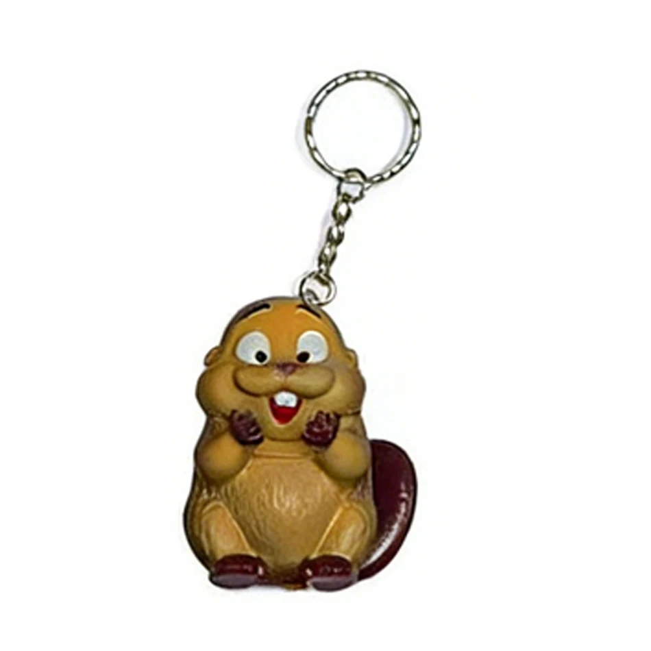 12Pcs Hoppers Beaver Transformation Plan Cute Cartoon Blind Box Figures PVC Model Toy with Card Kids Birthday Surprise Gift