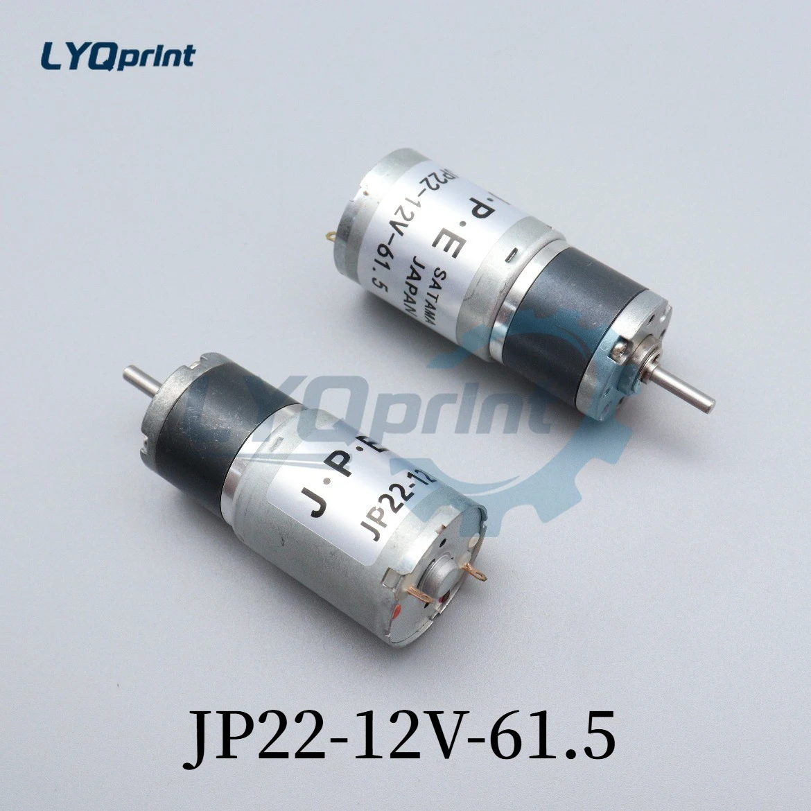 JP22-12V-61.5 12V Ink Fountain Motor for Sakurai L40 26 28 Old Model Offset Printing Machine Replacement Spare Parts