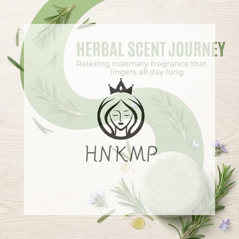 Rosemary Extract Shampoo Soap Bar For Hair Loss Support Deep Scalp Clean Strengthening Nourishing Damaged Hair Use
