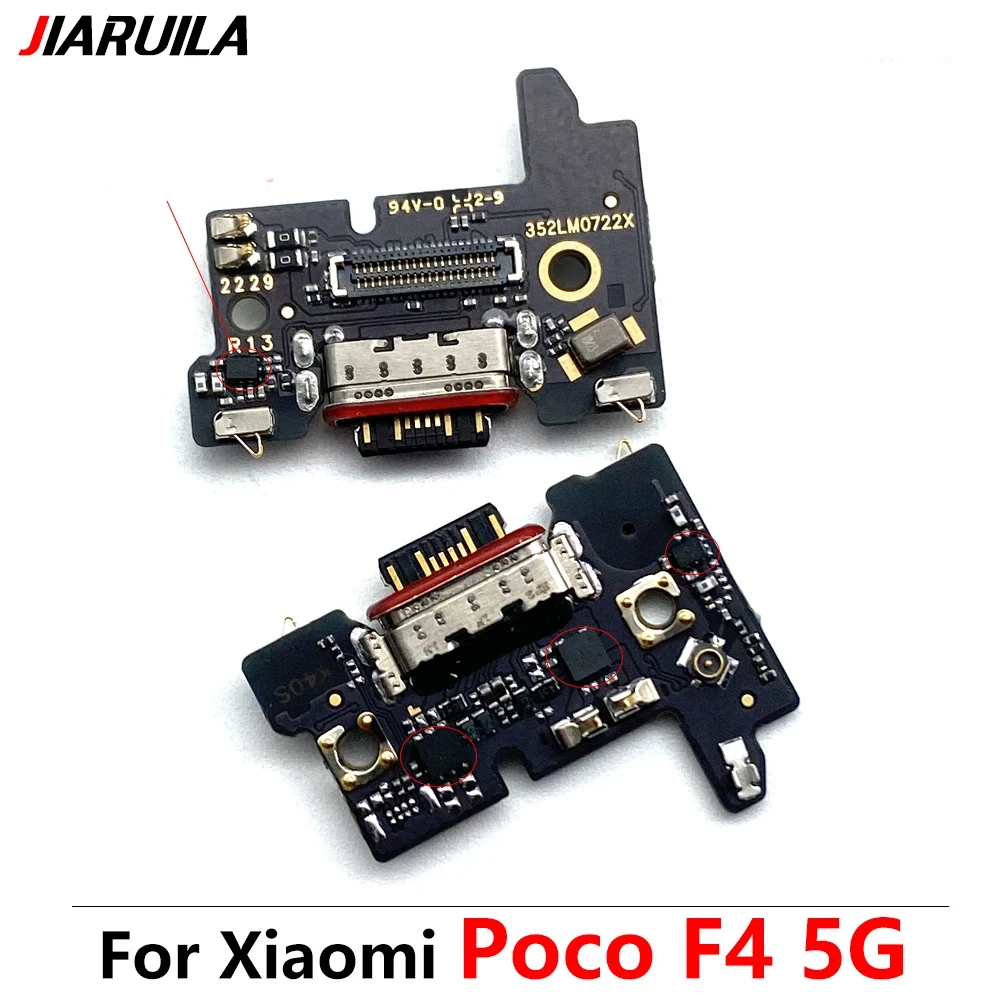 NEW Tested USB Charging Port Board Flex Cable Connector Micro Parts For Xiaomi Poco X3 NFC X3 Pro X4 GT F4 5G X5 Pro 5G C40 C65