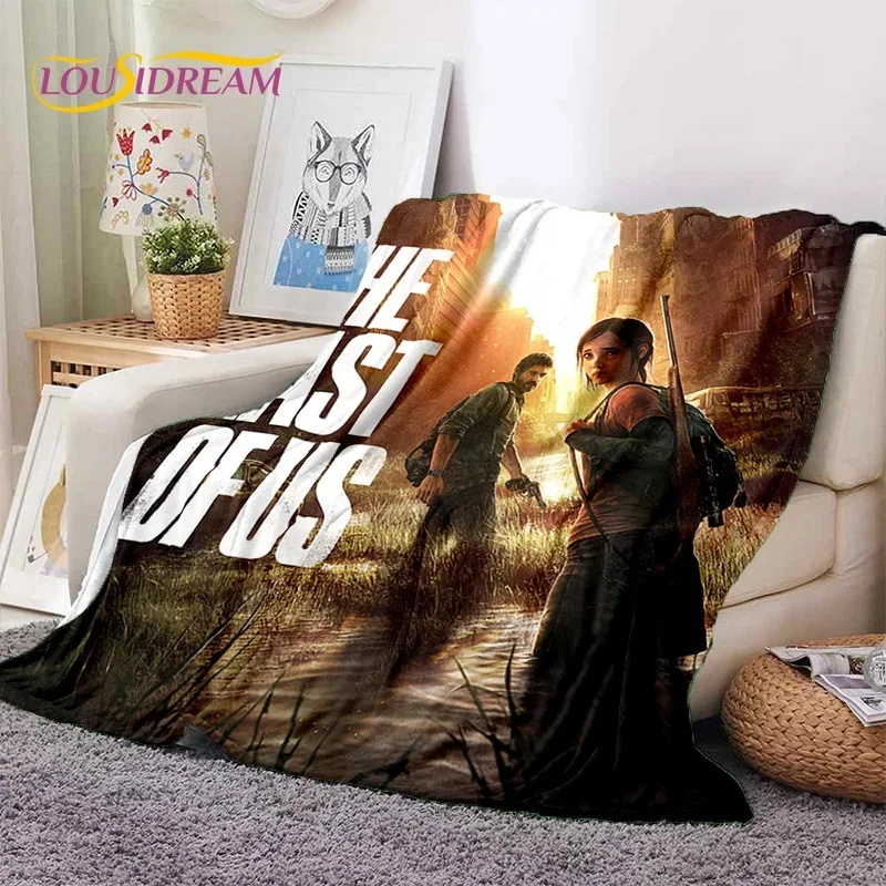 Joel Pedro flanel blanket for us latest horror game TV for the bedroom sofa picnic, outdoor entertainment candy throw the blanke