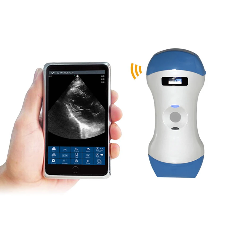 2024 Hot Sale Konted Wifi&USB Double Head Handheld Human Or Veterinary Ultrasound