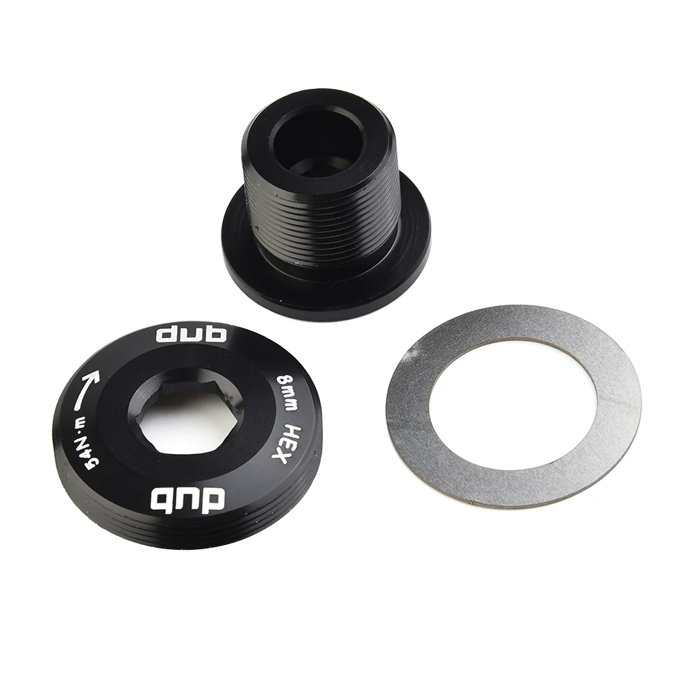 Aluminum Alloy Crank Cover Mountain Bike Tooth Plate Crank Screw M15 - M20 Compatible With Hemano IXF M19 Bicycle Parts