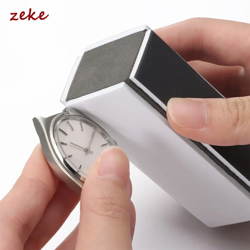 1/2/4 stücke Uhr Reiniger Stange für Uhrmacher Zubehör Werkzeuge 4 Seiten Mesh Polieren Dateien Armbanduhr Teile sauber Polnischen Werkzeug Stange