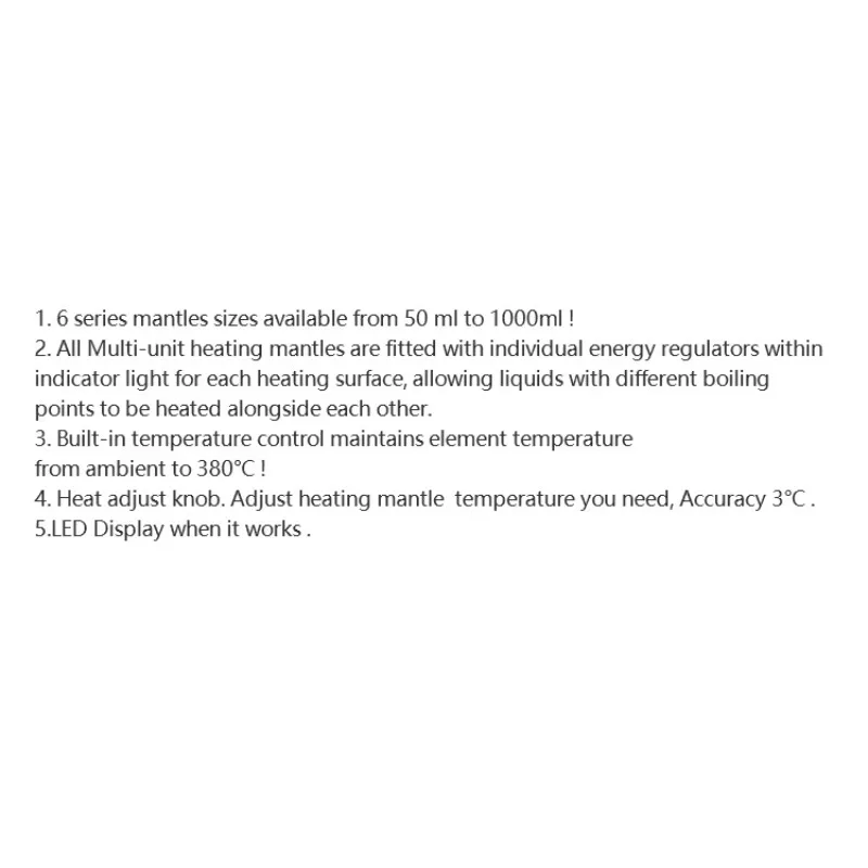 Chemical Calibration Lab Reflux Set Up Heating Mantle