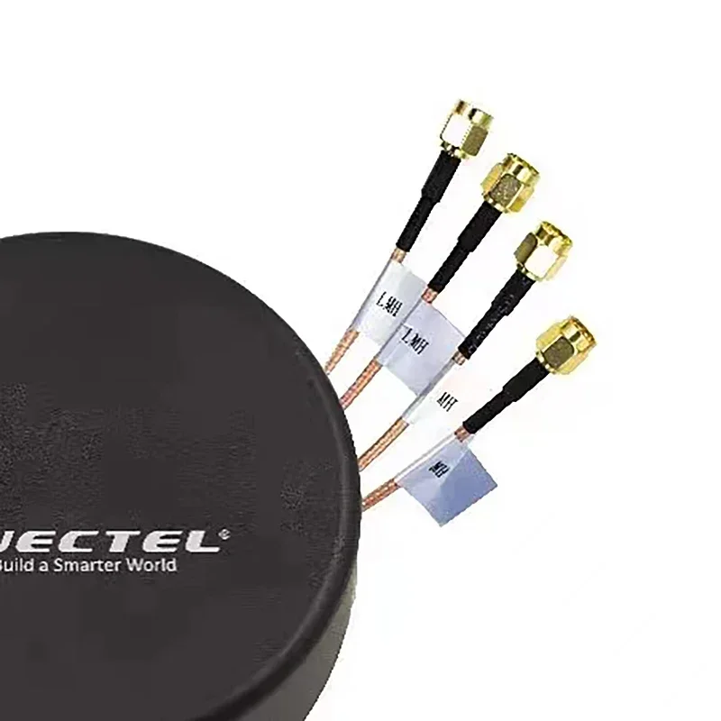 Antenne Quectel 5G quatre en un omnidirectionnelle à gain élevé 700-5000Mhz avec IPEX4 à SMA pigtail pour RM500Q-GL de module 5G