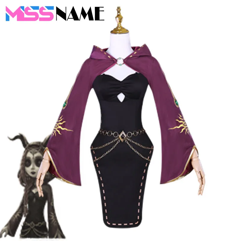 

Fiona Gilman Priestess Cosplay Identity V Cosplay Costume Party Clothing Role Play Comic Con Wigs Coser Prop