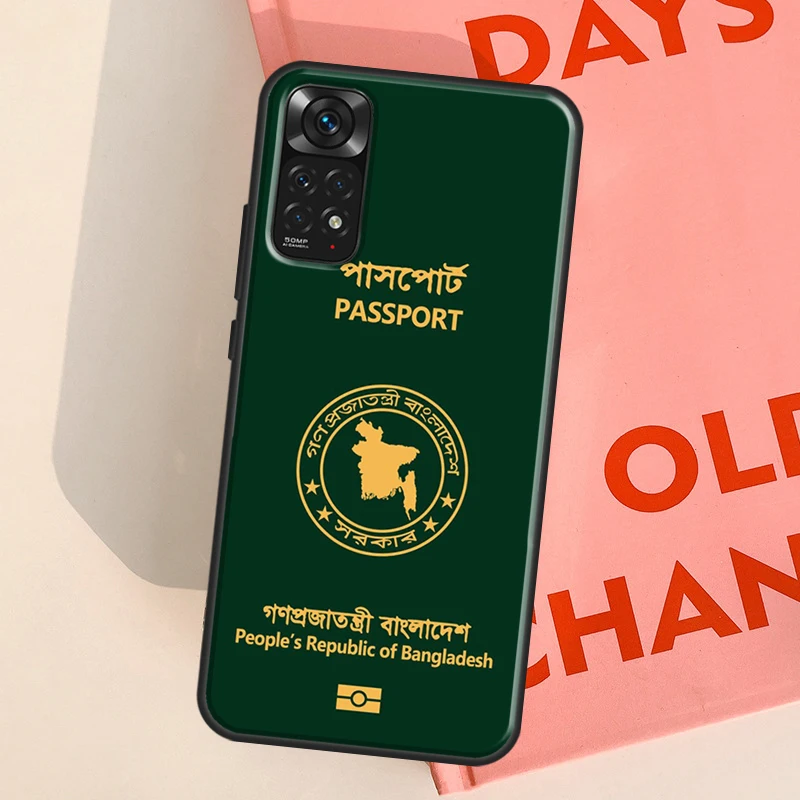 Bangladesh Flag For Redmi 9 10 10C 10A 9C 12C Phone Case For Redmi Note 12 11 8 9 10 Pro 9S 10S 11S 12S