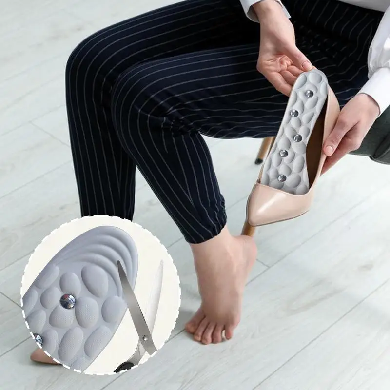 

Magnetic Insoles Massage Shoe Insoles Magnetic Foot Insoles Comfortable Shoe Pad With Massage Points Shoe Inserts Cut To Fit