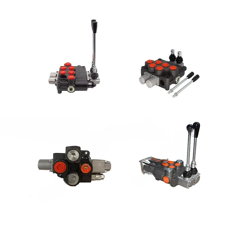 Series Hydraulic Monoblock Joystick Directional Control Valve For Construction Machinery