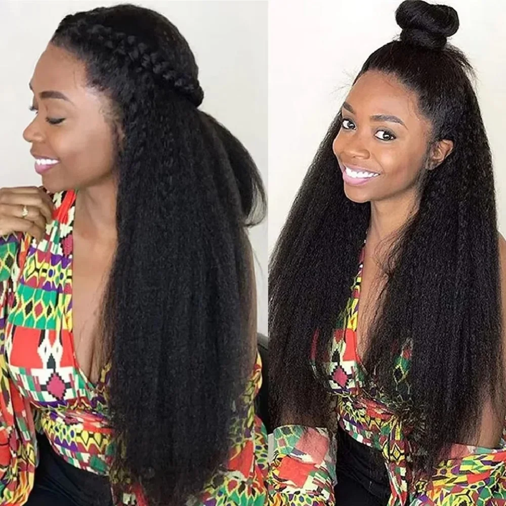 13 × 4 الدانتيل الشفاف الجبهة الباروكات شعر الإنسان 5 × 5 غريب شعر طبيعي مفرود الباروكات 200 الكثافة قبل قطعها الباروكات للنساء 1B