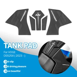 Motocicleta Side Fuel Tank Pads, Protector Adesivos, Decalque, Joelho Grip, Tração, Gás, VOGE, DS525X, DS 525, 525DSX, 525 DSX, 2023