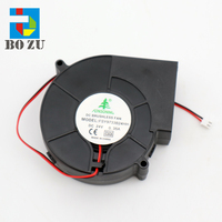 2pcs 0.35A Brushless Suction Fan Printing  Vaccume Cooling Fan Crystaljet Wit color Allwin FONSONING Printer FSY9733B24HH 24V DC