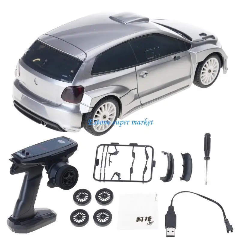 

090B 1/28 Пульт дистанционного управления Drift Car 4WD Игрушка с дистанционным управлением с многорычажным дизайном для всех