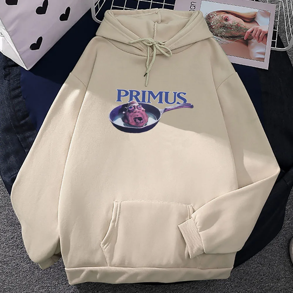 PRIMUS Ler Benefit Hoodies Fashion Grunge Hip Hop Unisex Streetwear Fleece Autumn Hooded Sweatshirt Rock Band Print Pullovers