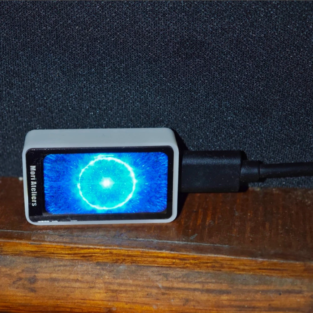 1.47 Inch MSU2_LITE USB Type-C Mini Screen PC Water Cooling Temperature Performance Monitor with Python Source Code