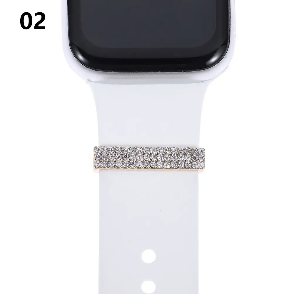 Brooch Bracelet Diamond Strap Accessories Decorative Ring Wristbelt Charms Watch Band Ornament
