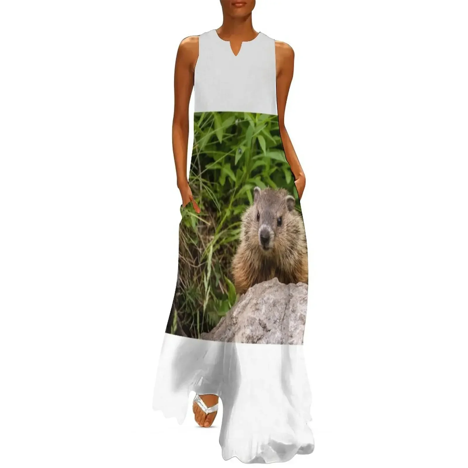 

Groundhog Long Dress summer dresses women 2025 women's dresses woman women