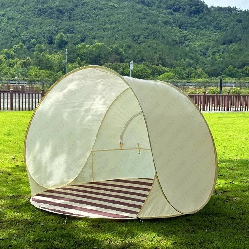 Portable tent, one-second drive, camping picnic, seaside beach awning