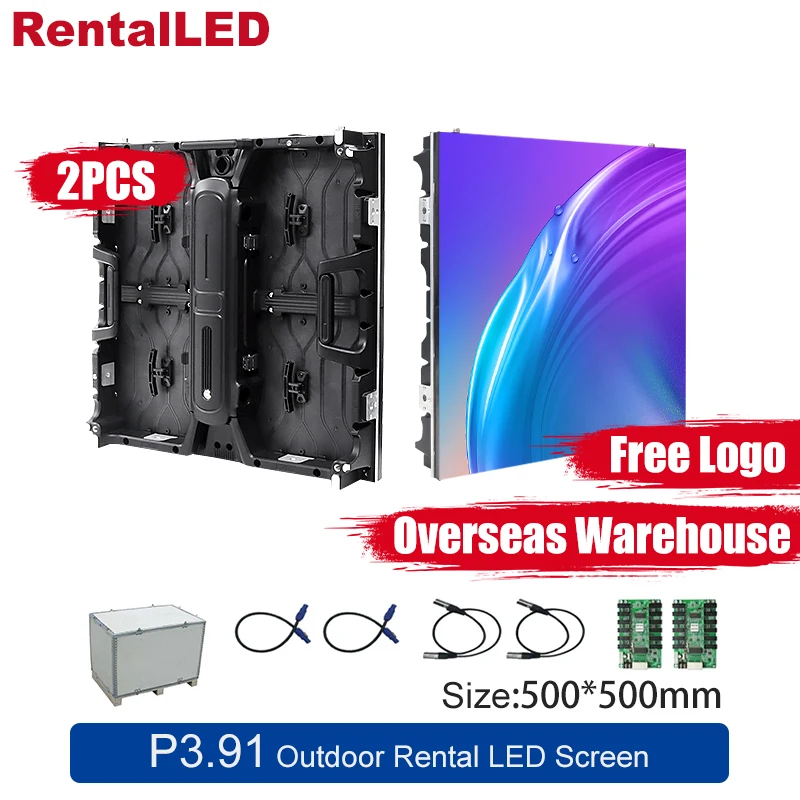 Turnkey HD LED Video Wall Rental Panel P2.5 P2.6 P2.9 P3.9 Indoor Outdoor Stage Exhibition LED Digital Display Screen For Stage