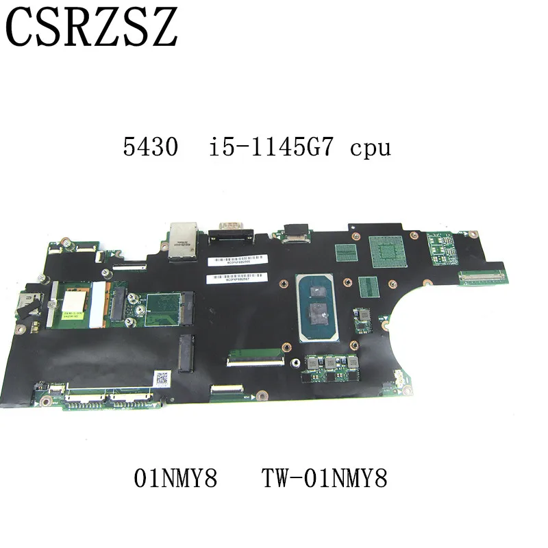 For Dell Latitude  5430 Laptop motherboard with i5-1145G7 CPU  01NMY8  TW-01NMY8 test work