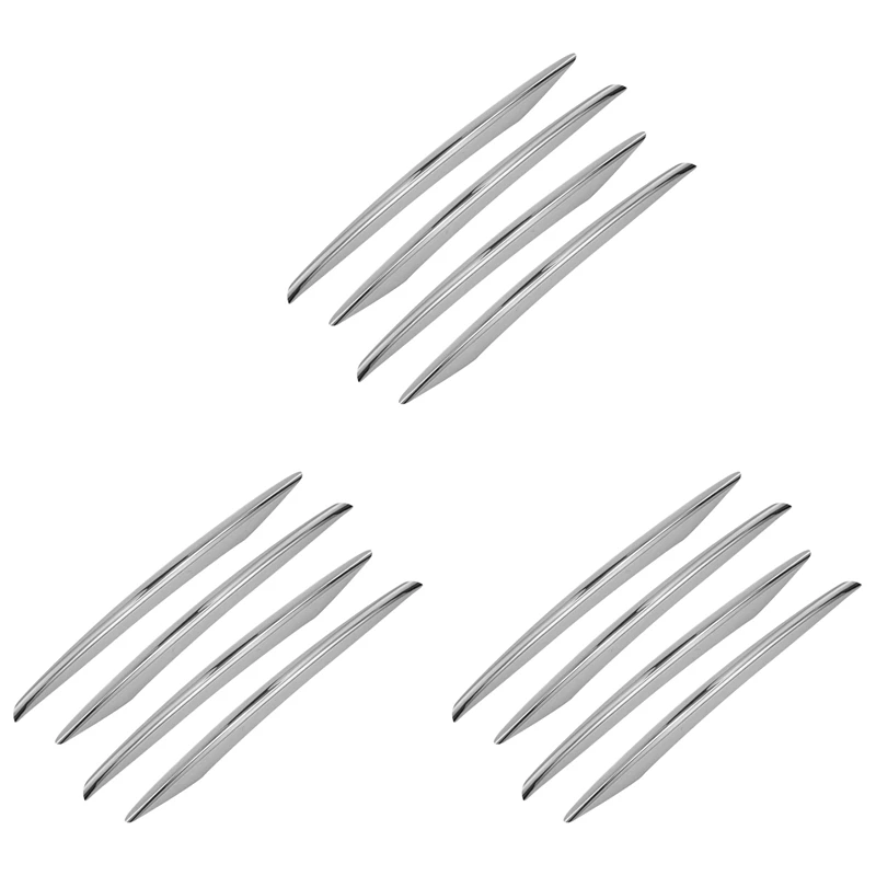 

12Pcs ABS Chrome Front Fog Lamp Cover Trim For Mercedes Benz E Class W213 E200 E300 2016 2017 2018 2019 E43