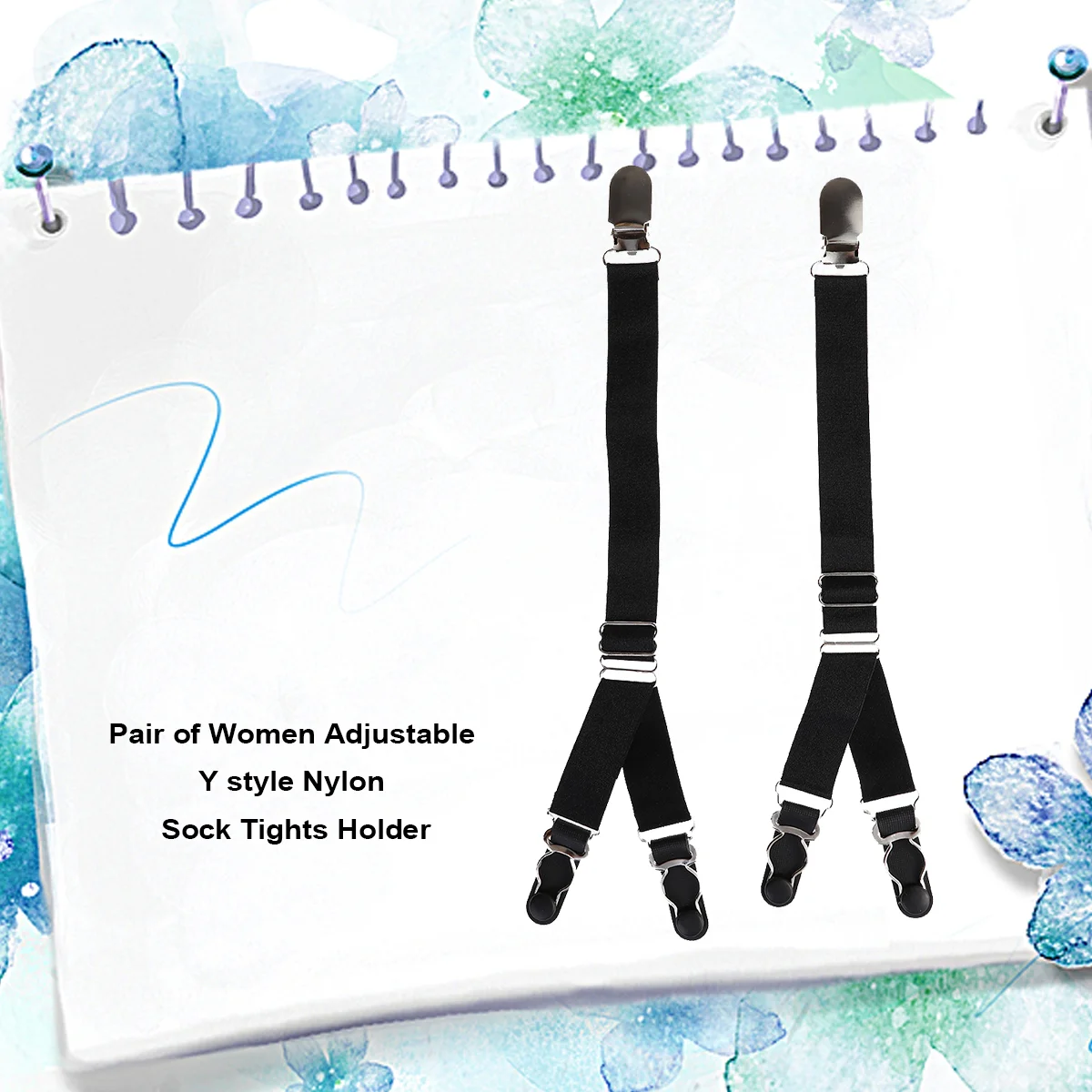 Suspenders Buckle Tights Holder Elastic Stockings Western Style Sock Women Garters Adjustable