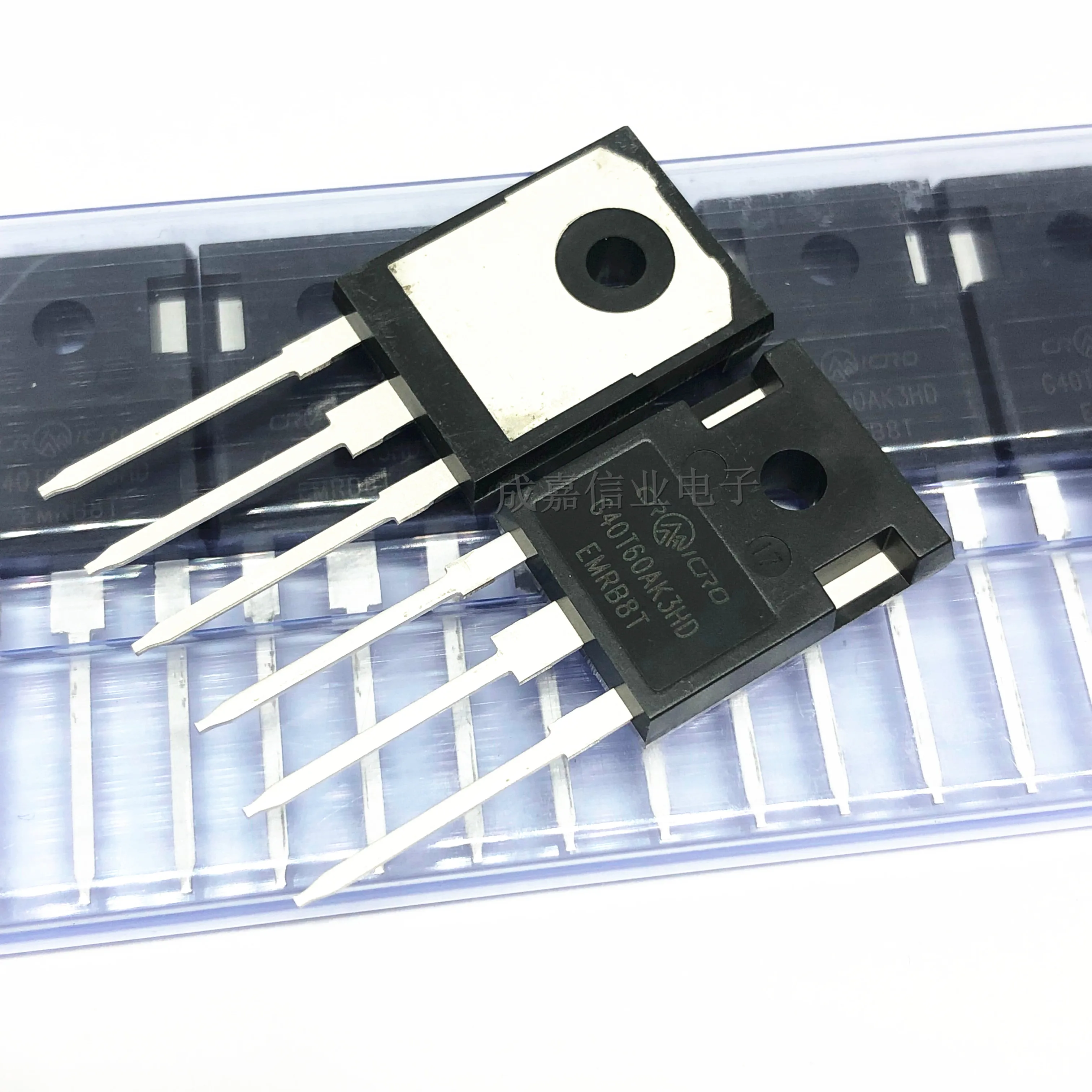 

10pcs/Lot CRG40T60AK3HD TO-247-3 G40T60AK3HD IGBT 40A 600V 336W VCE(sat) ,TYP=1.9V @IC=40A,VGE=15V ；