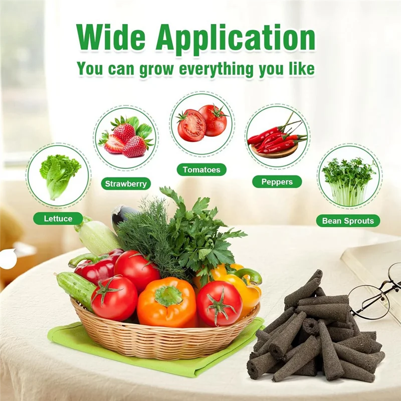 A21I-Grow Pod Kits إسفنجة نمو مكملية سلال إسفنجية لمعظم نظام حديقة داخلي مائي متين وسهل التركيب