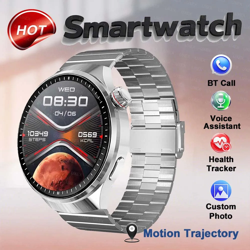

Exercise Men's Smartwatches HD Display Health Tracking Bluetooth Calling Voice Assistant Sports Diy Faces Christmas Gift Watch