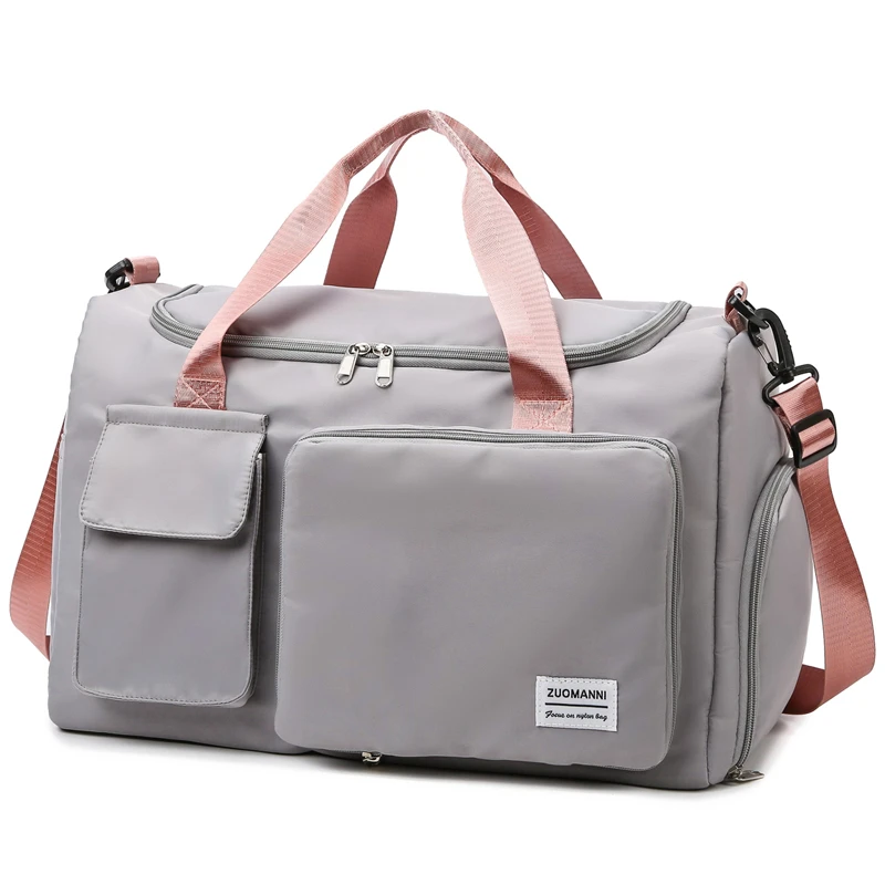 UNIXINU Handgepäck-Reisetasche, großes Fassungsvermögen, Weekender-Reisetaschen für die Nacht, mit Schuhfach, Sport- und Fitnesstaschen für Damen