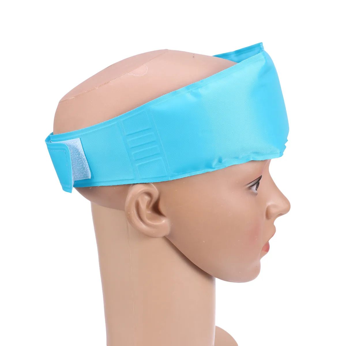 Kids Fever Cooling Headband Ice Gel Pack Sky Blue Baby Toddler Pain Relief First Aid Bruises Bumps Injection Pain Hot Cold